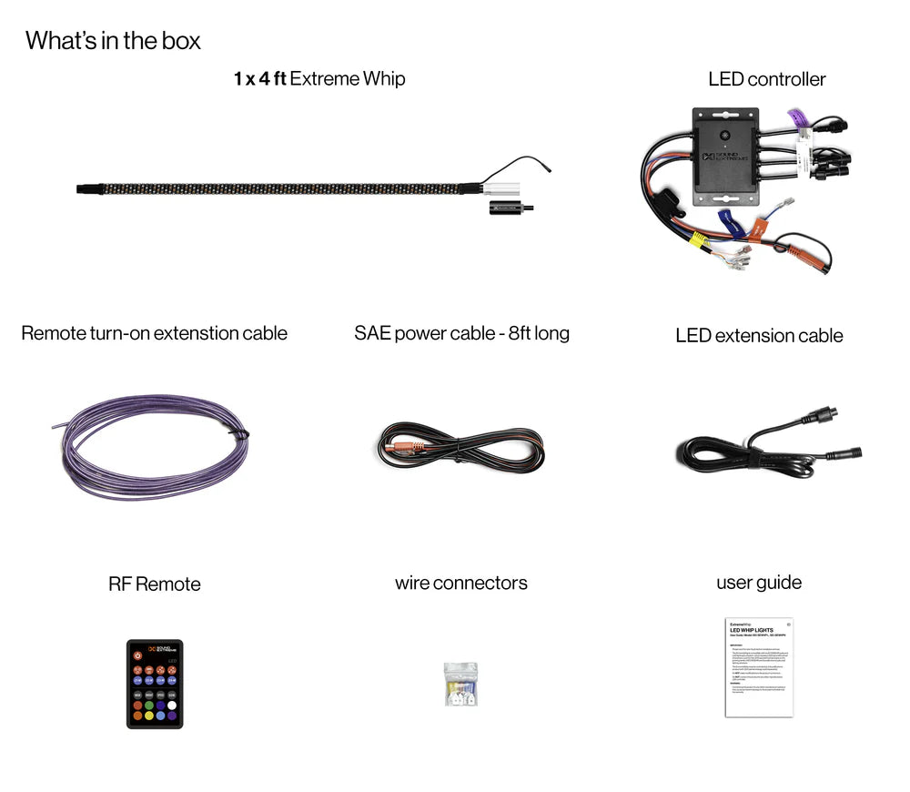 EXTREME WHIP LED KIT